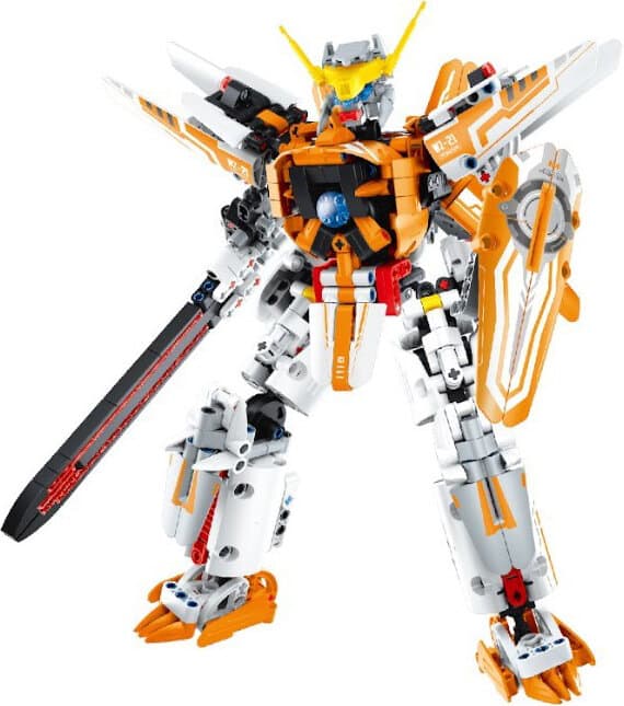 IM.MASTER Mekanisk Mech Warrior IM6821 plastikklodser