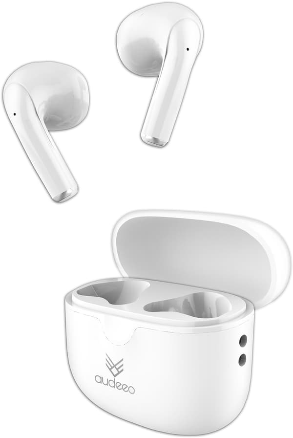 AUDEEO Orbiter In-ear hovedtelefoner Hvid