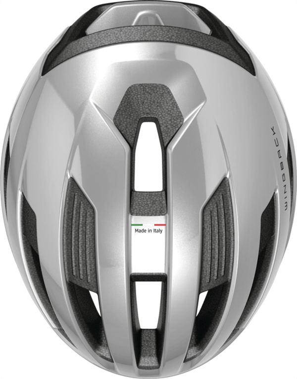Abus WingBack cykelhjelm sølv