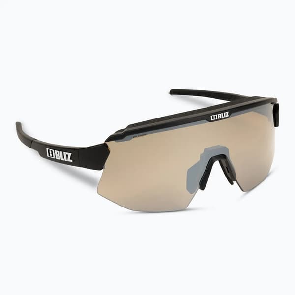 Bliz Breeze Polarized matt black/brown silver mirror/basic orange -aurinkolasit