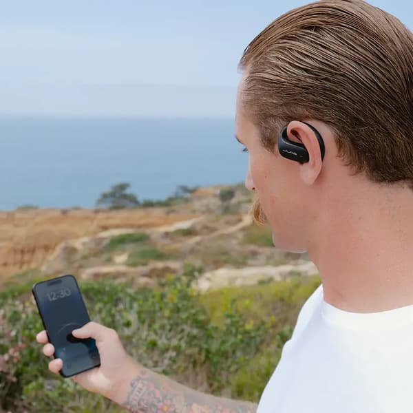 JLab JBuds Open Sport In-Ear Trådløse Hovedtelefoner Bluetooth 5.1 Sort
