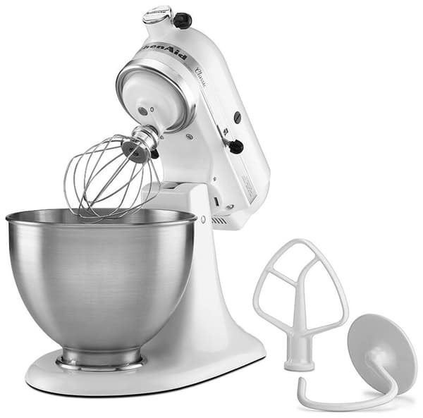 KITCHENAID Classic 5K45SSEWH 275W planetaarinen yleiskone