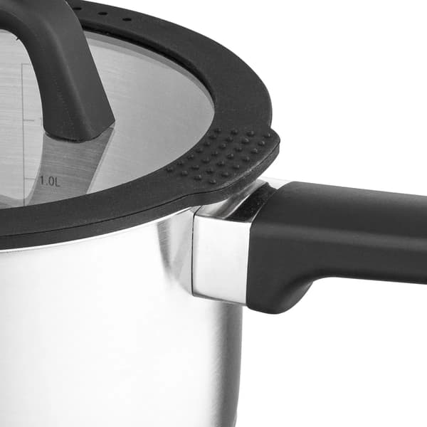 Rustfri stålkasserolle med låg FLORINA CHEF 2,5 l