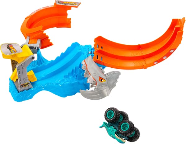 Hot Wheels Monster Trucks Shark Loop JFR08 -rata