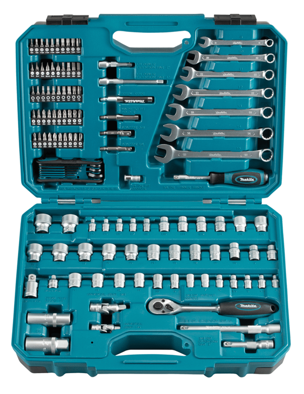 Handverktygssats, 120 delar Makita E-06616