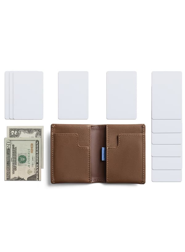 Bellroy Slim Sleeve läderplånbok - hazelnut
