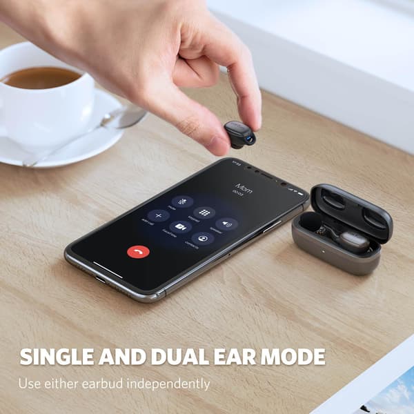 Earfun Free Pro 2 Trådløse In-ear Hovedtelefoner Bluetooth 5.2 Sort