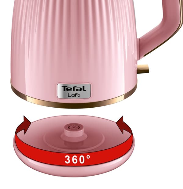 TEFAL Loft KO2517E0 Kedel Pink