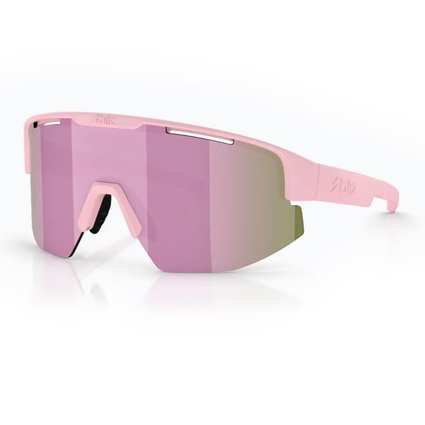 Bliz Matrix Small solbriller mat pudderrosa/brun rosé multi