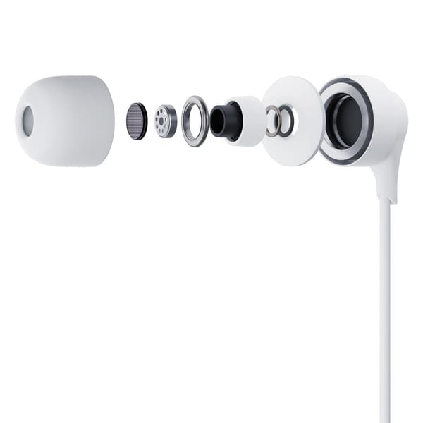 3mk trådbundna hörlurar USB-C Vit