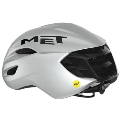 Cykelhjälm MET Manta MIPS vit - M