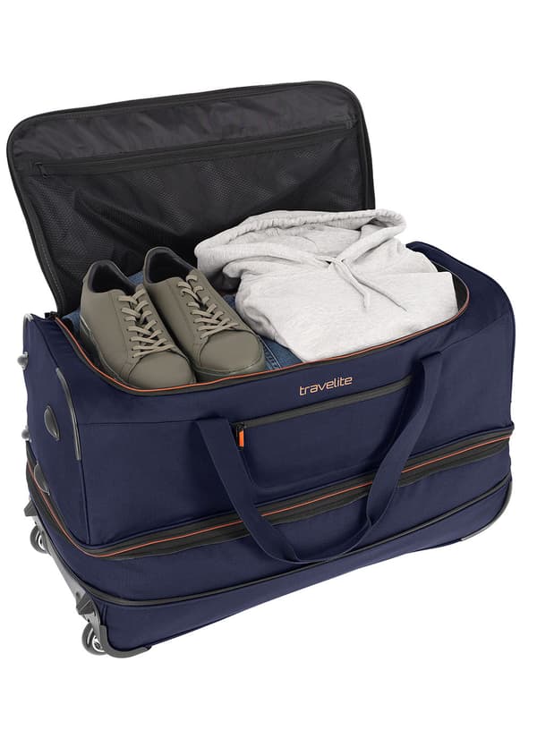 Travelite Basics Doubledecker L rejsetaske - navy