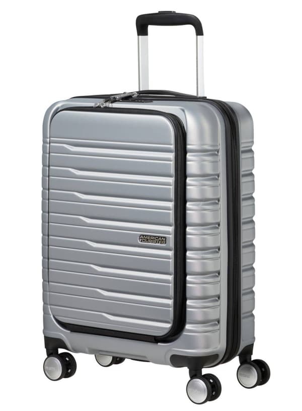 Kabinväska American Tourister Flashline Frontloader - sky silver