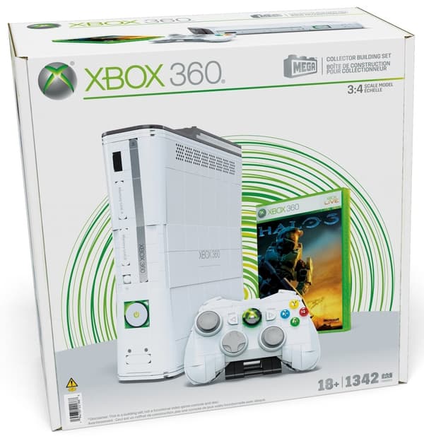 MEGA Probuilder Showcase Microsoft Xbox 360 HWW15 plastikklodser