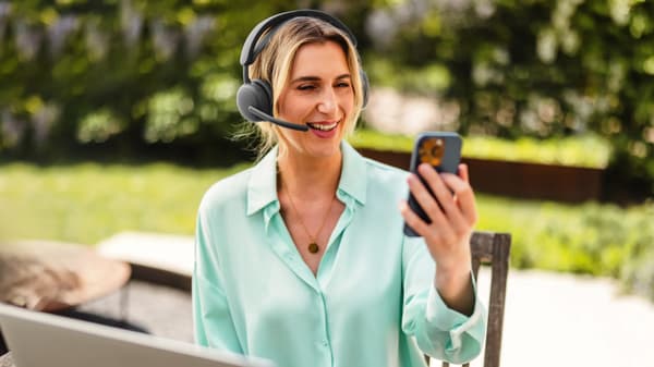 LOGITECH Zone Wireless 2 ES Hovedtelefoner, Trådløse, On-ear, ANC Grafit