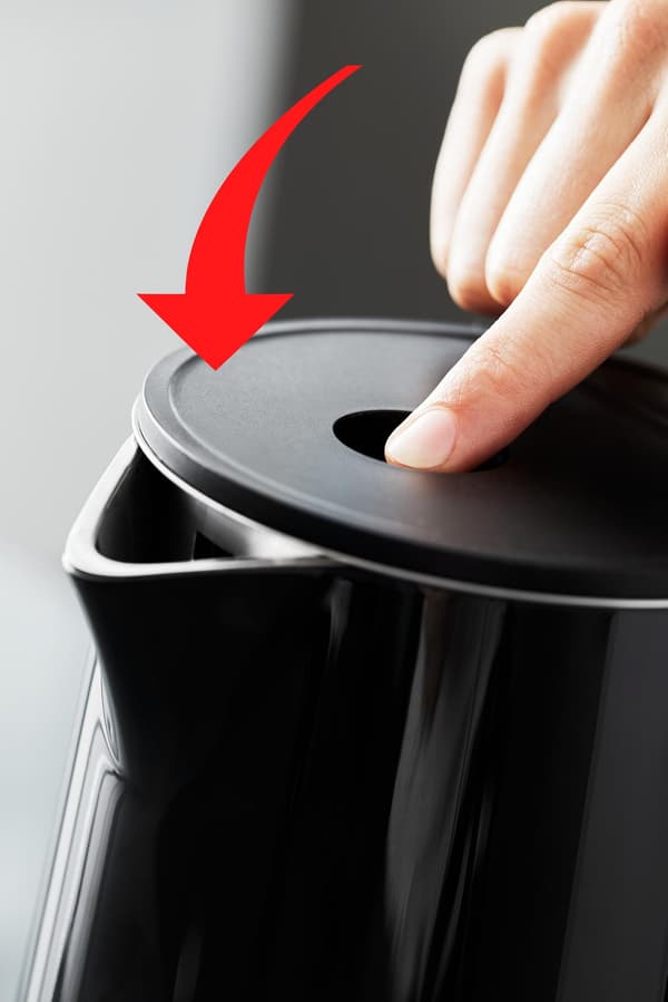 Tefal KO 854 Kedel Sort