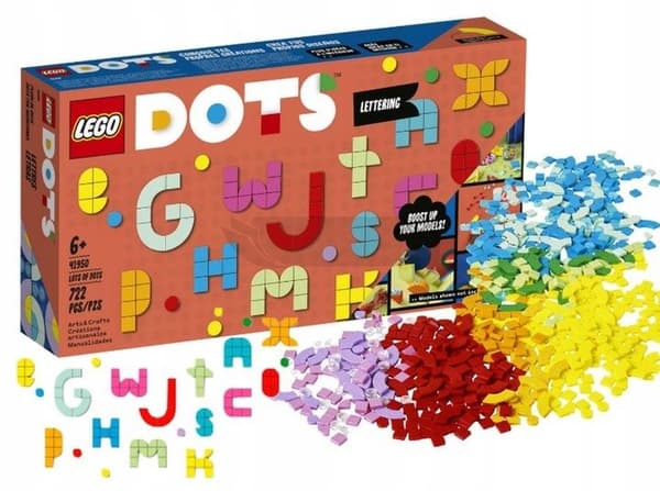 LEGO DOTS 41950 DOTS BOKSTÄVER VARIATIONER