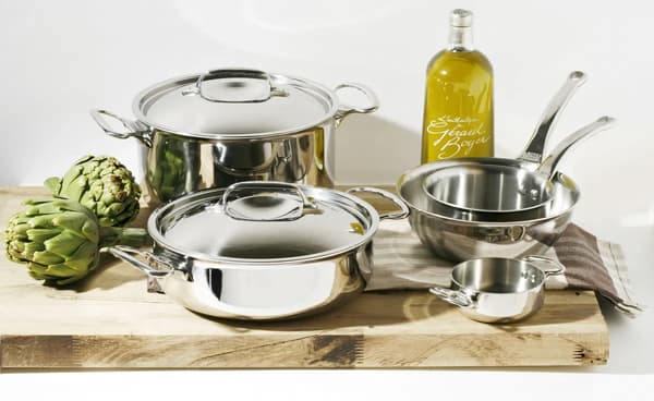 DE BUYER Affinity 2,6 l - rostfri kastrull med lock