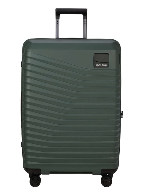 Samsonite Intuo EXP mellemstor udvidelig kuffert - olivengrøn
