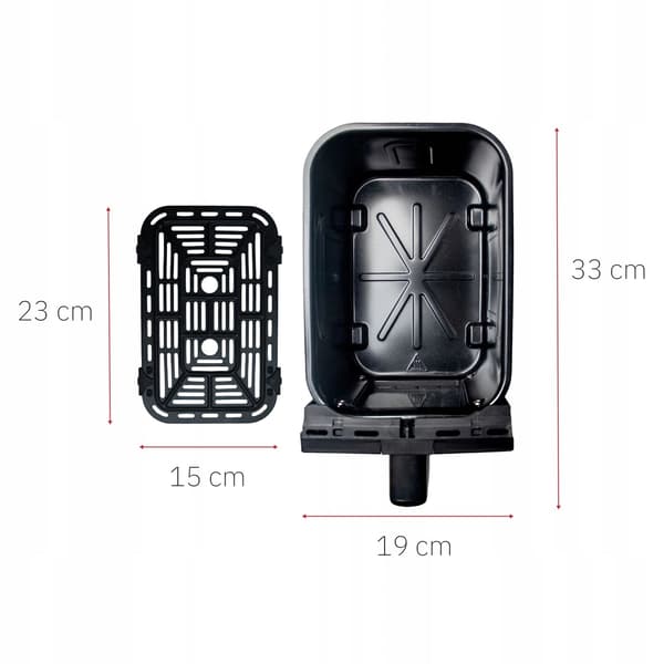 Airfryer Webber AF900 2400W 9l