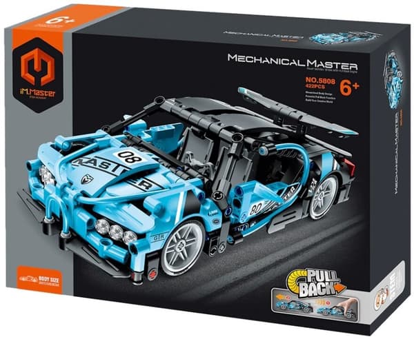 IM.MASTER Pull Back Super bil IM5808 plastikklodser