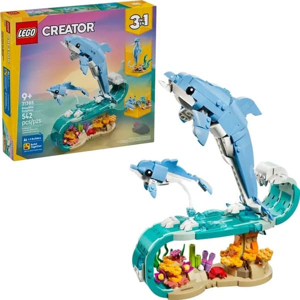 LEGO Creator 31385 Merieläimet: kaunis delfiini