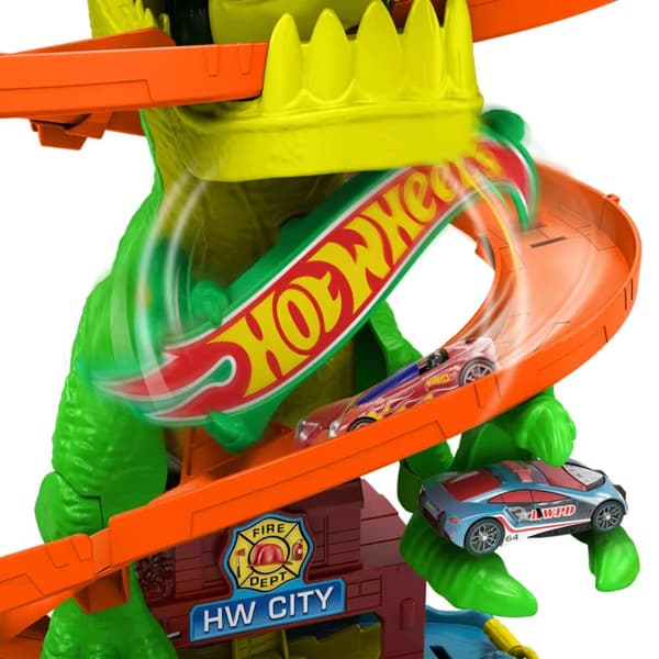 Hot Wheels City T-Rex Loop JBM73