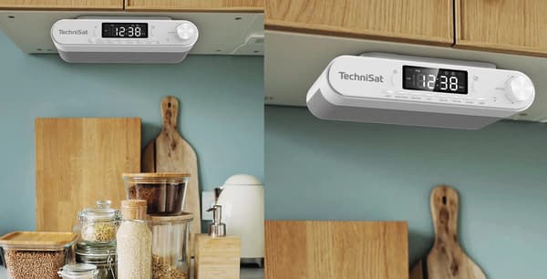 TechniSat KitchenRadio FM-radio Bluetooth Hvid
