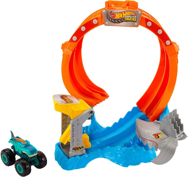 Hot Wheels Monster Trucks Shark Loop JFR08