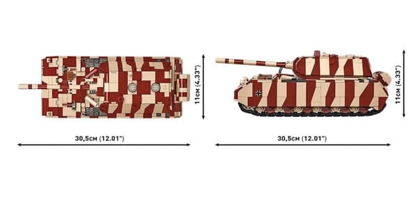 Cobi Palikat Panzer VIII Maus