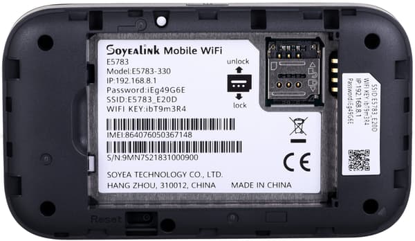 Router SOYEALINK E5783-330 2.4 GHz, SIM-kortplats