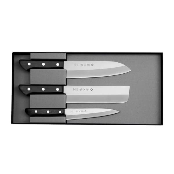 TOJIRO Basic 3 st. - japansk knivset i rostfritt stål
