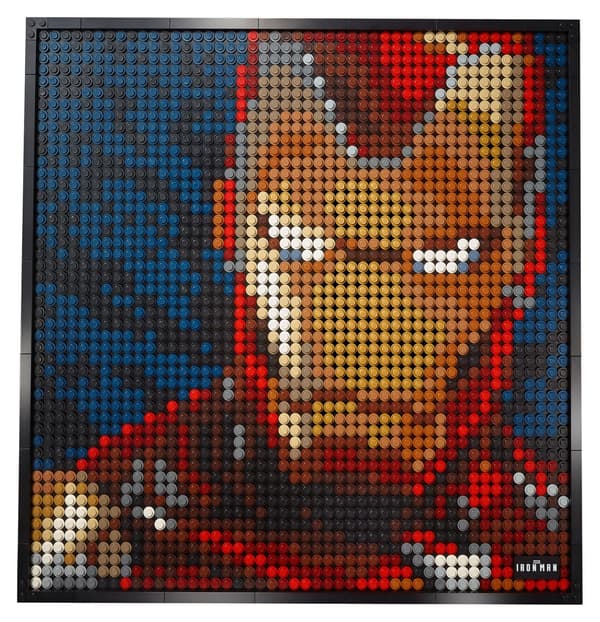 LEGO 31199 Art - Iron Man Marvel Studiosilta