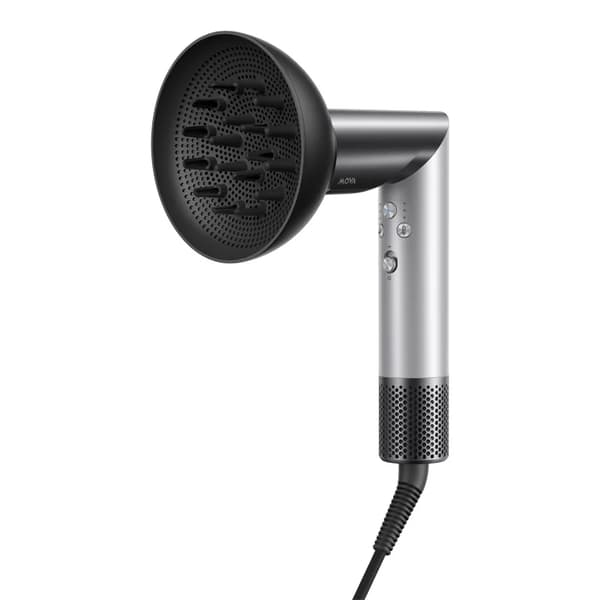 Mova Master 10 Hårtørrer Ionisering Diffuser Kold luft 1600W 3 hastigheder 4 temperaturer Sølv