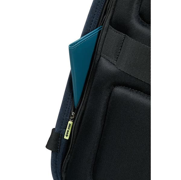 Tyverisikret Samsonite Securipak M laptoprygsæk - eclipse blue
