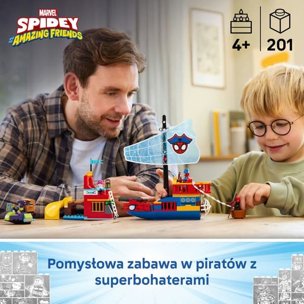 LEGO 11208 Marvel Spideys piratskepp