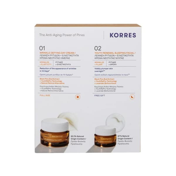 Korres Black Pine Primus presentförpackning för kvinnor