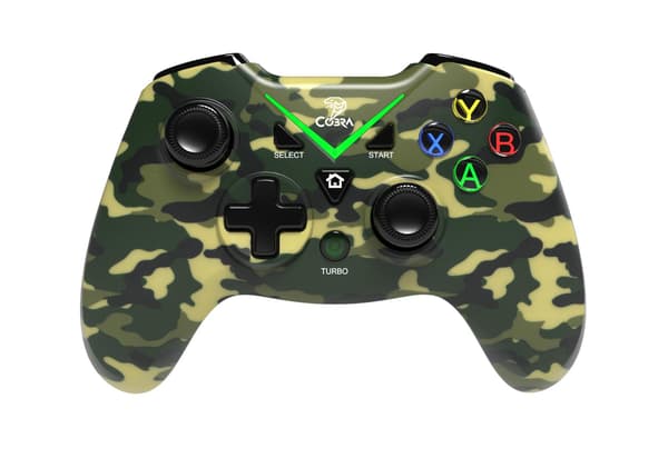 Cobra QSP306 Controller til Xbox One, PC, PS3 - trådløs/kablet