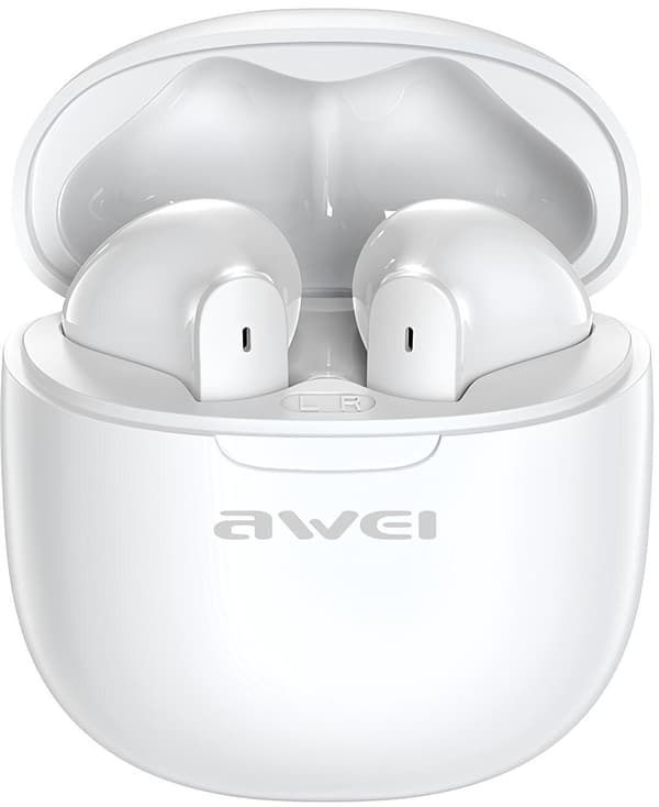 AWEI T68 In-ear hörlurar Vit