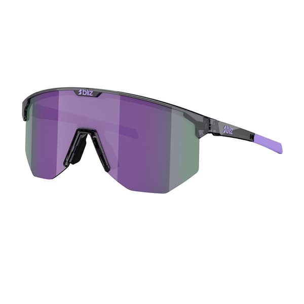 Bliz Hero Small crystal black/grey purple multi -aurinkolasit
