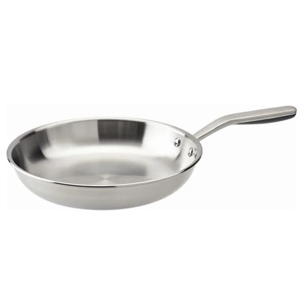 SENSUELL Stegepande, rustfrit stål, grå, 28 cm