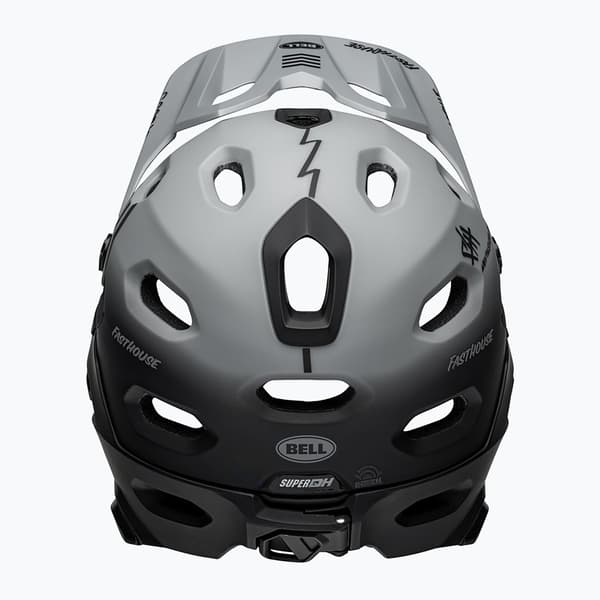 Bell FF Super DH MIPS Spherical cykelhjelm mat grå/sort Størrelse: 58-62 cm