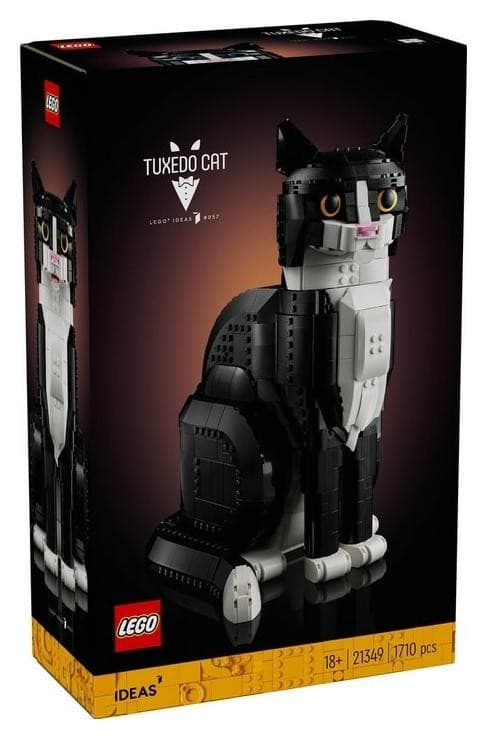 LEGO Ideas 21349 Sort og hvid kat