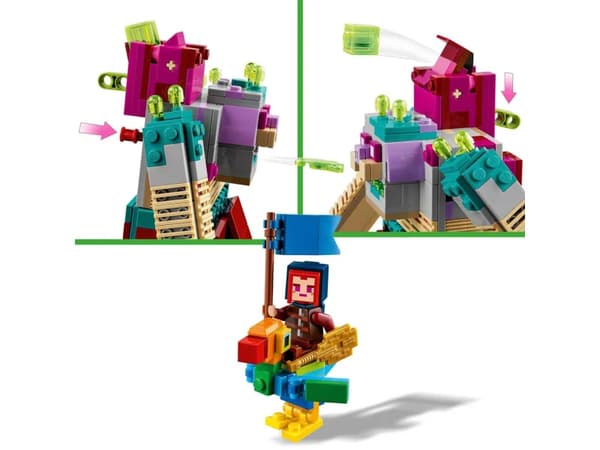 LEGO Minecraft Legends 21257 Det afgørende opgør med Devourer
