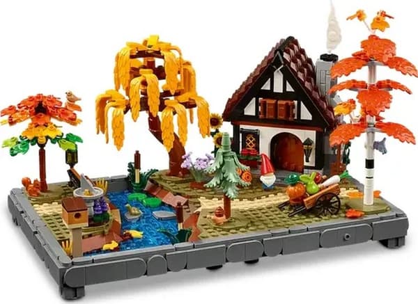 LEGO Icons 11372 Efterårshave med hytte