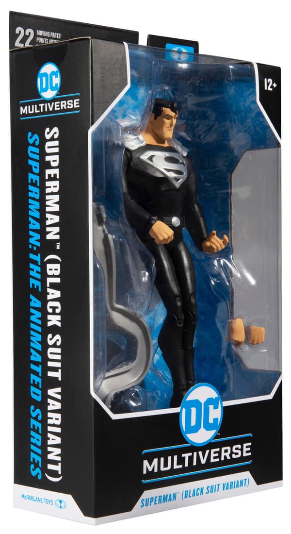 MCFARLANE DC Multiverse Superman Black Suit Variant figur