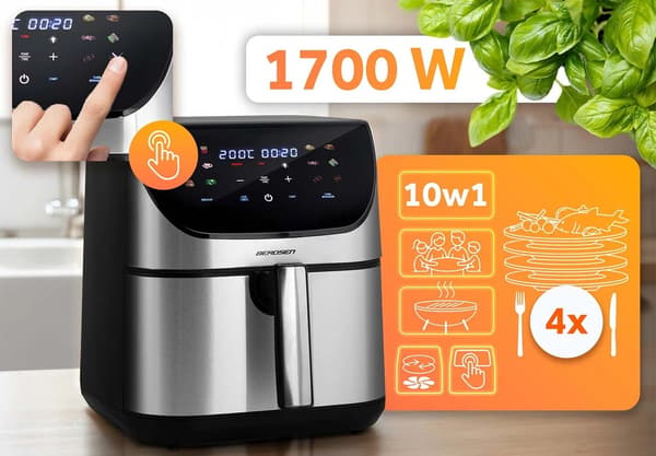 Airfryer BERDSEN BD-659 8L 12 automatiske programmer