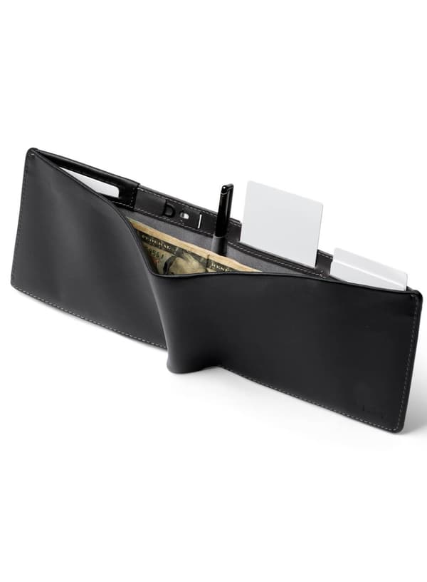 Bellroy Travel Wallet RFID læderpung - sort