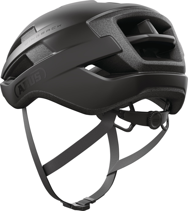 Abus WingBack Cykelhjelm Farve: Sort Størrelse: M