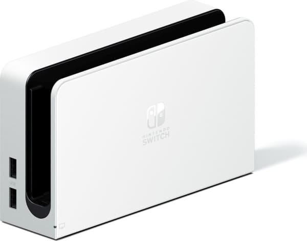 Nintendo Switch OLED -konsoli - Valkoinen